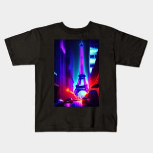 Purple Haze Tower Kids T-Shirt